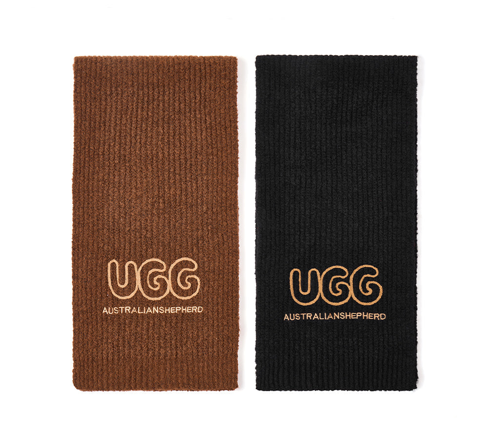 AUSTRALIAN SHEPHERDยฎ 100% Wool Scarf Velin UGG AUSTRALIAN SHEPHERD