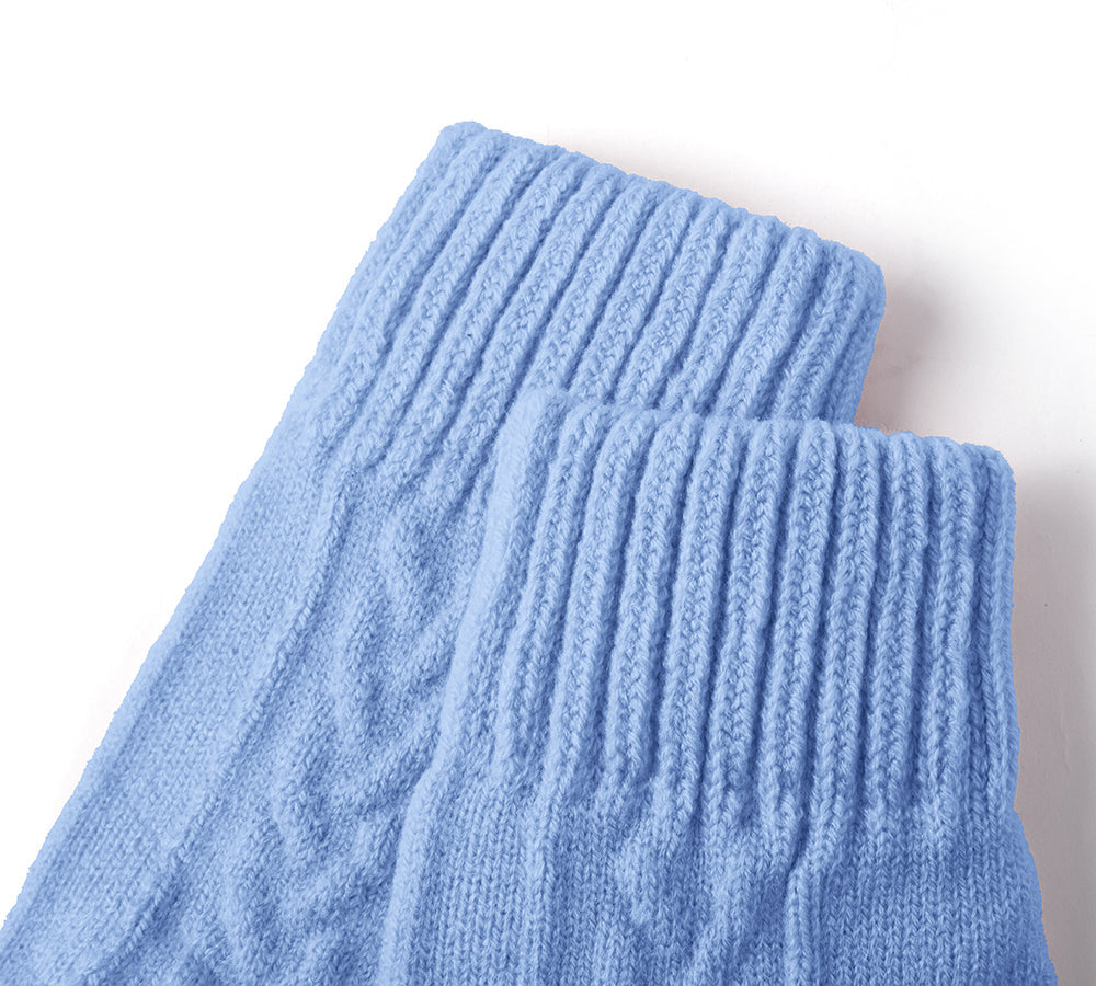 EVERAU® Fingerless Ultra Plush Knit Gloves EVERAU