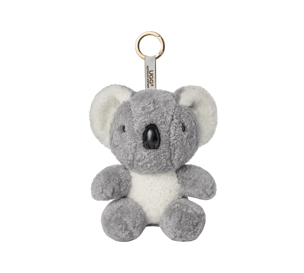 Fluffy Sheepskin Wool Large Koala Keyring Koobi – Ever UGG Outlet