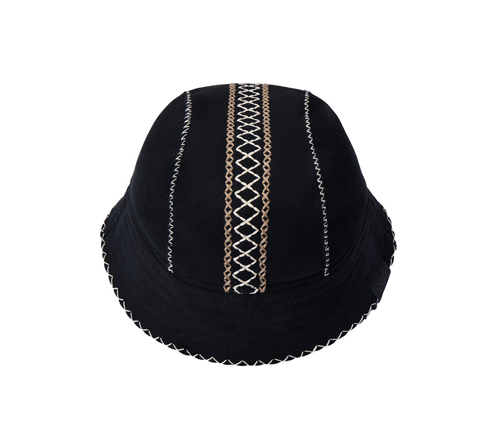 AUSTRALIAN SHEPHERD® Fluffy Sheepskin Wool Bucket Stacea Hat (Copy) UGG AUSTRALIAN SHEPHERD