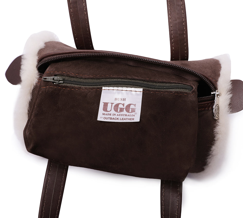Women Small Hand Carry Zip Barrell Bag