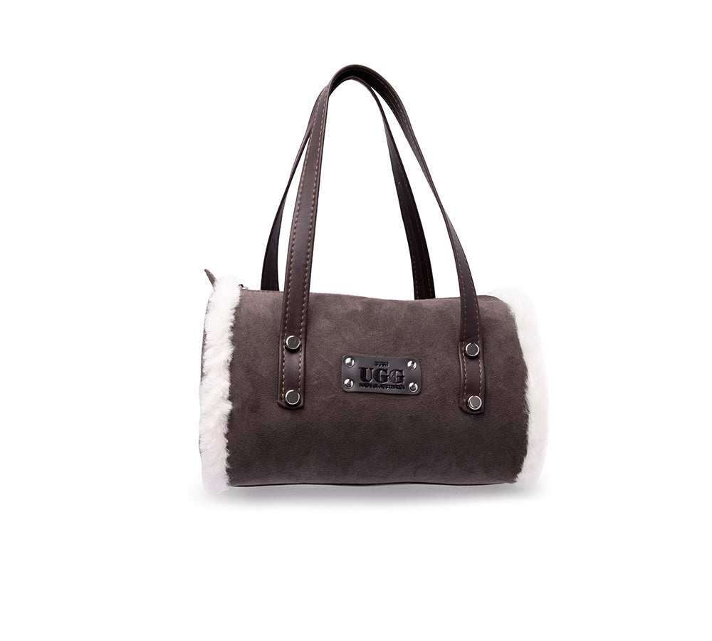 Women Medium Hand Carry Zip Barrel Bag