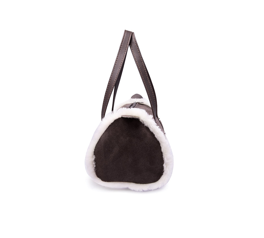 Women Medium Hand Carry Zip Barrel Bag