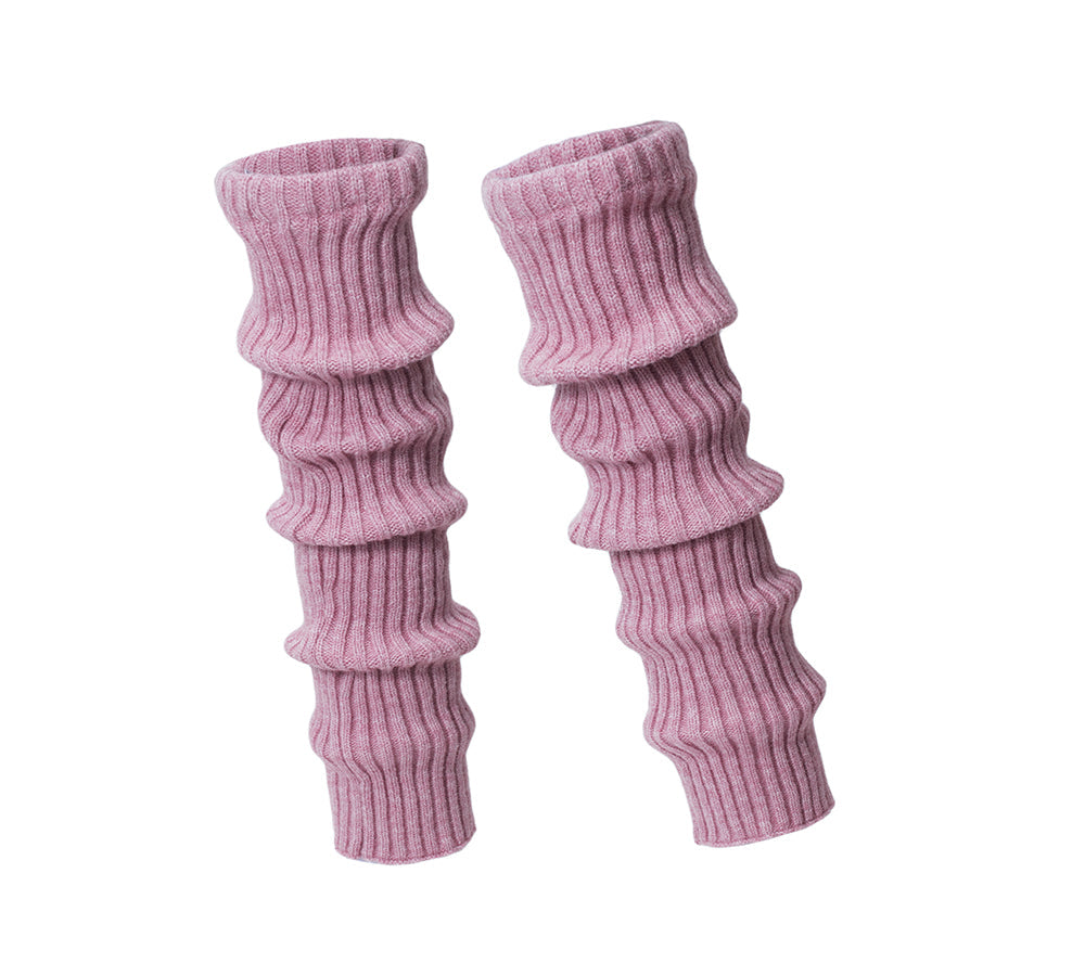 EVERAU® Women Stretchy Ribbed Knit Thick Leg Warmers EVERAU