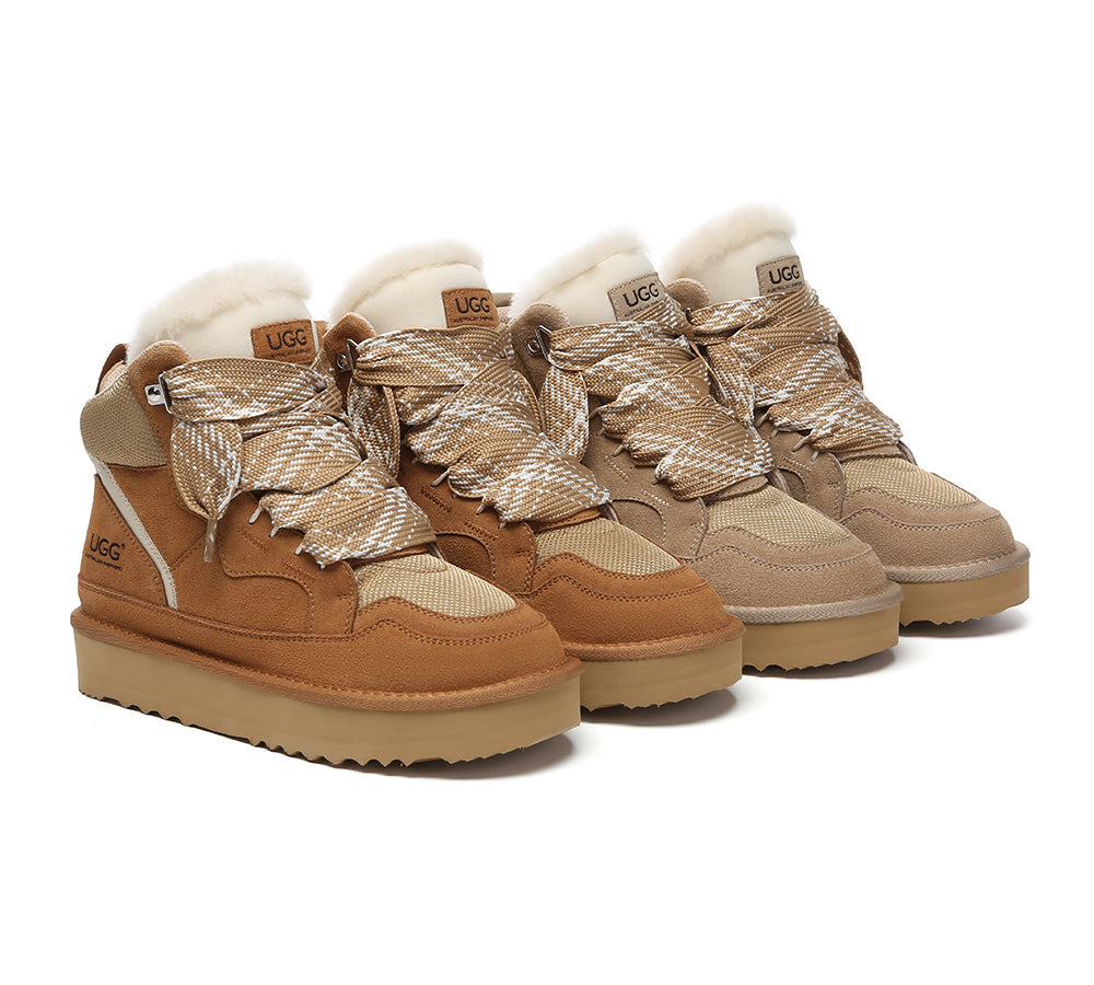 Samir Lace-Up Platform UGG Boots · Sneaker Style – Ever UGG Outlet
