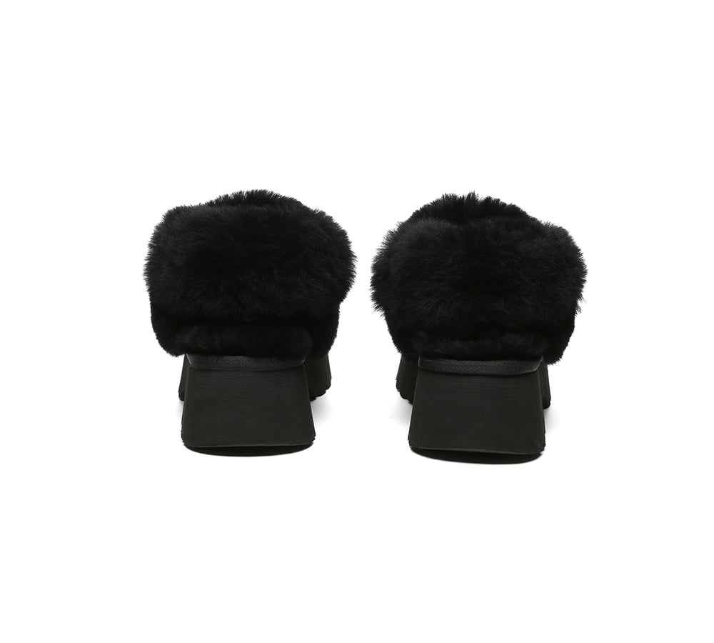AUSTRALIAN SHEPHERD® UGG Slippers Women Chunky Platform Muna