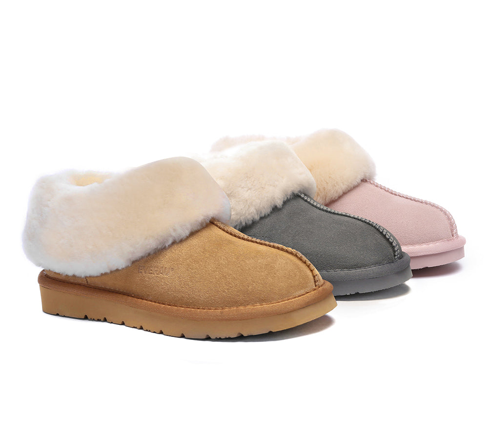 Fluffy ankle slippers best sale