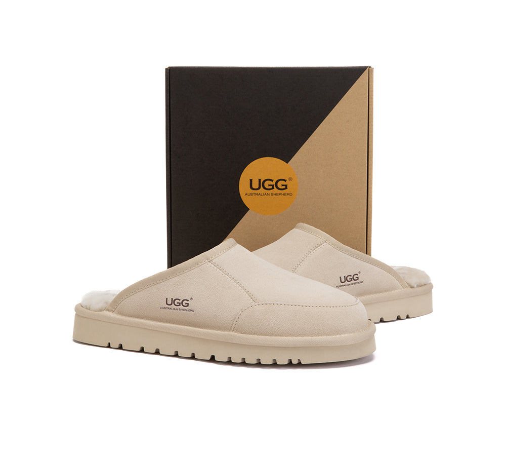 AUSTRALIAN SHEPHERD® UGG Slippers Men Scuff Bred UGG AUSTRALIAN SHEPHERD