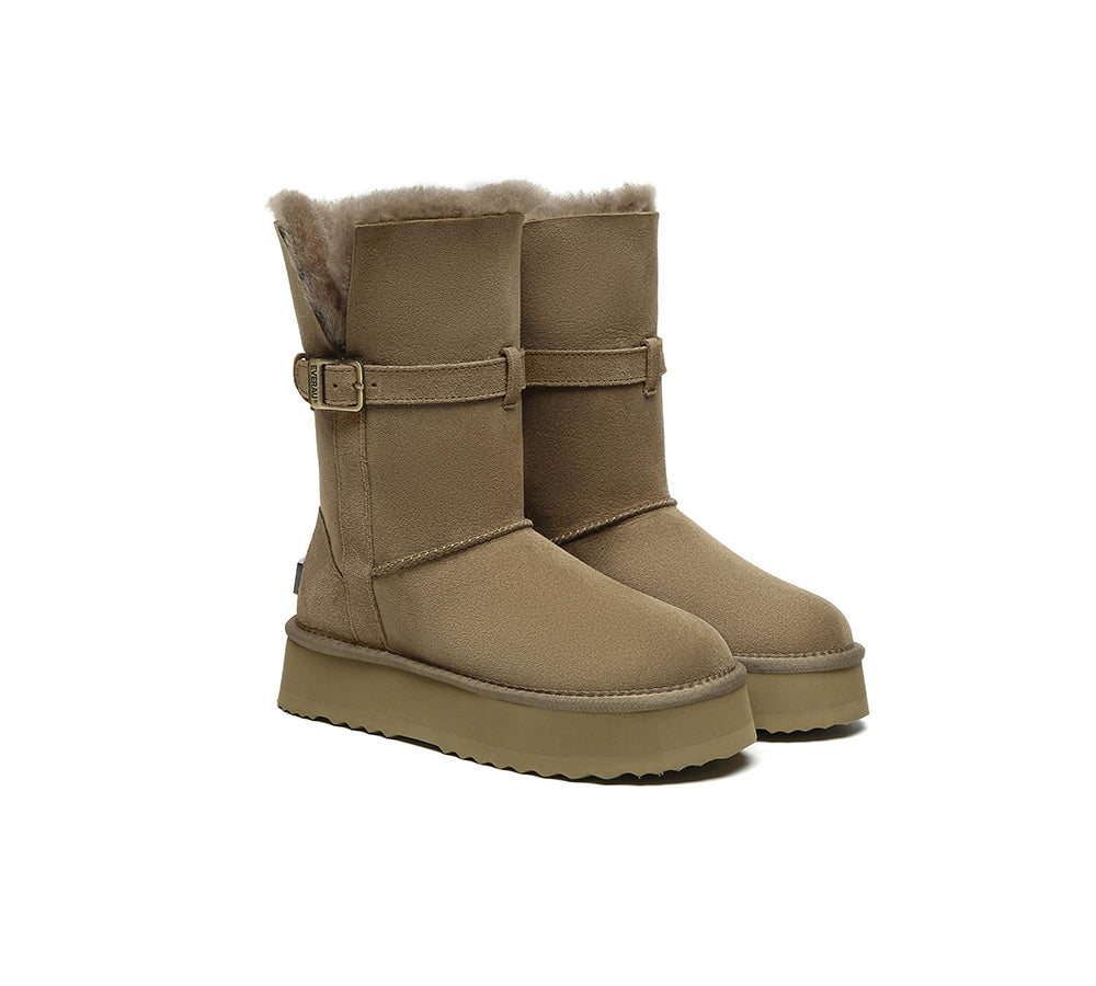 UGG EVERAU® UGG Boots Women Platform Short Valerie