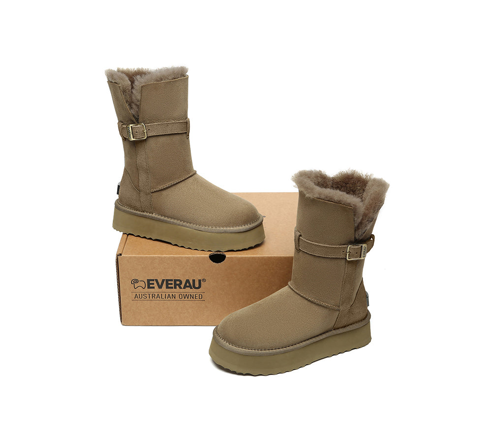UGG EVERAU® UGG Boots Women Platform Short Valerie
