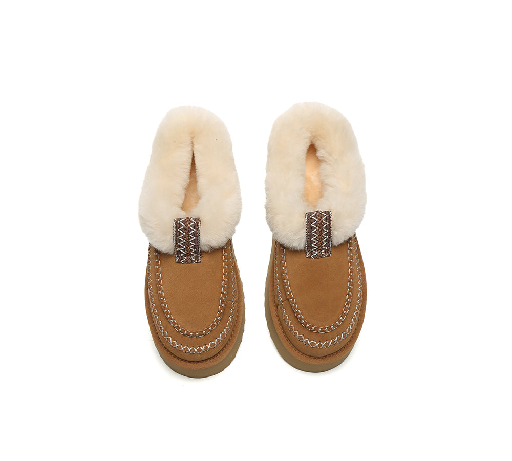 AUSTRALIAN SHEPHERD® UGG Slippers Women Platform Santana