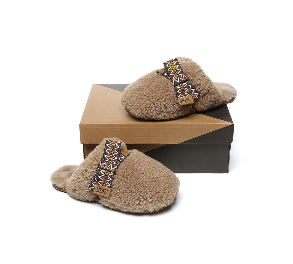 AUSTRALIAN SHEPHERD® UGG Slippers Women Bow Cecil
