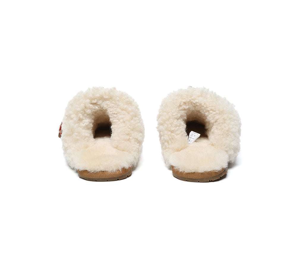 AUSTRALIAN SHEPHERD® UGG Slippers Women Bow Cecil