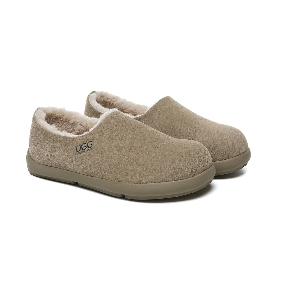 AUSTRALIAN SHEPHERD® UGG Slippers Sheepskin Wool Ankle Clog Brett UGG AUSTRALIAN SHEPHERD