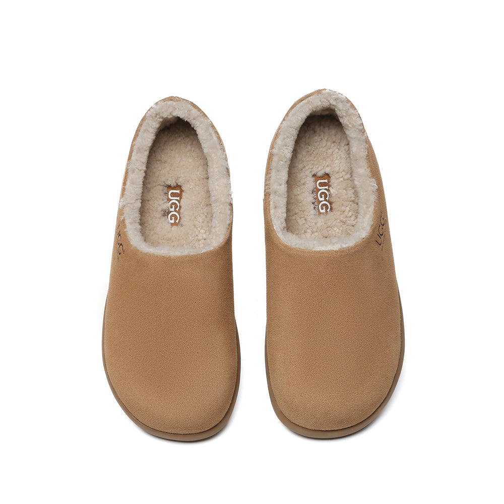 AUSTRALIAN SHEPHERD® UGG Slippers Sheepskin Wool Ankle Clog Brett UGG AUSTRALIAN SHEPHERD