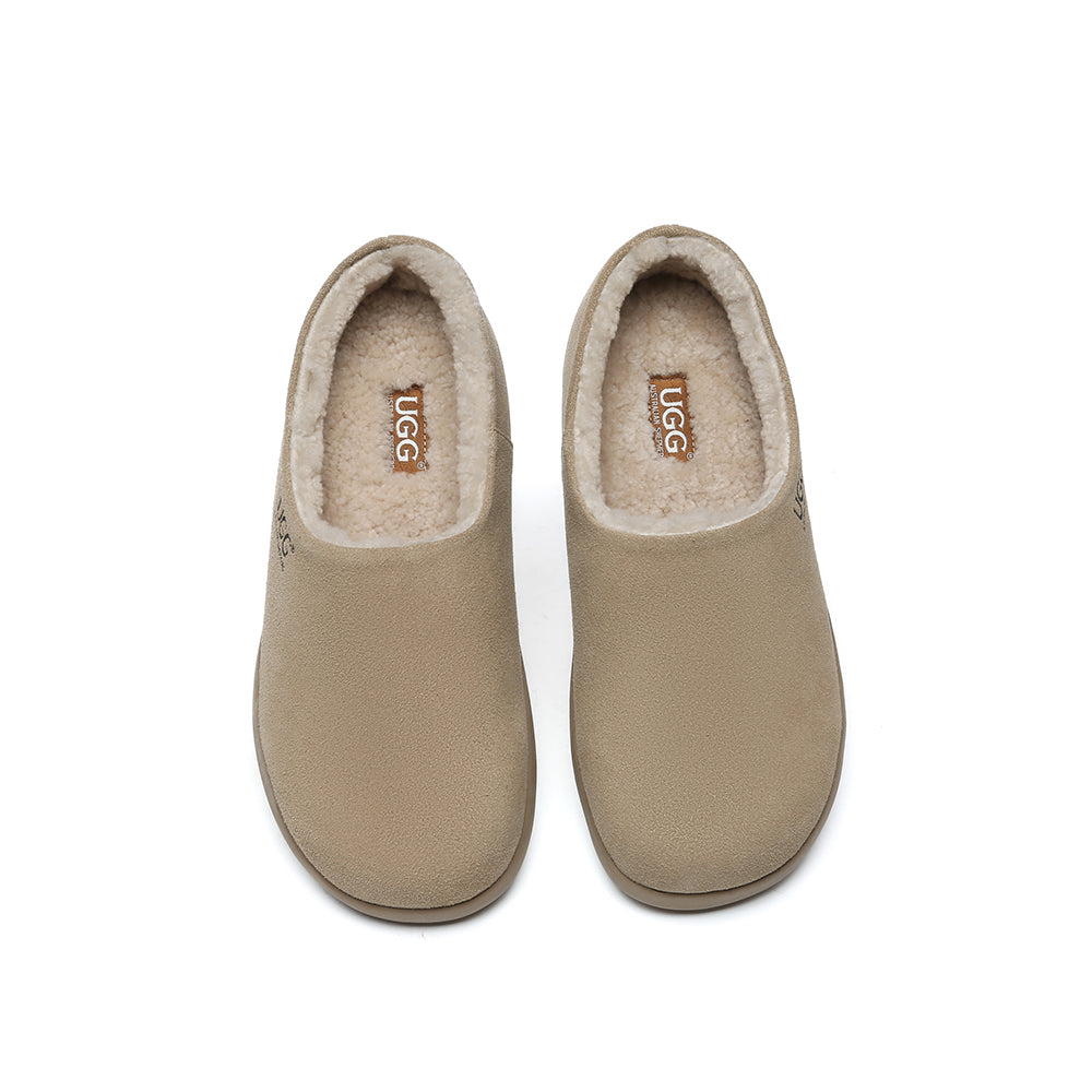 AUSTRALIAN SHEPHERD® UGG Slippers Sheepskin Wool Ankle Clog Brett UGG AUSTRALIAN SHEPHERD