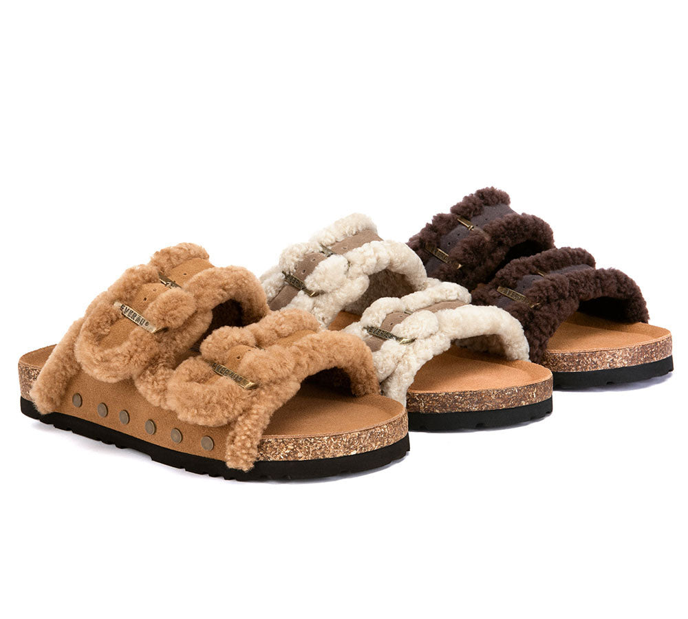 EVERAUยฎ UGG Slippers Rovelle Stud EVERAU