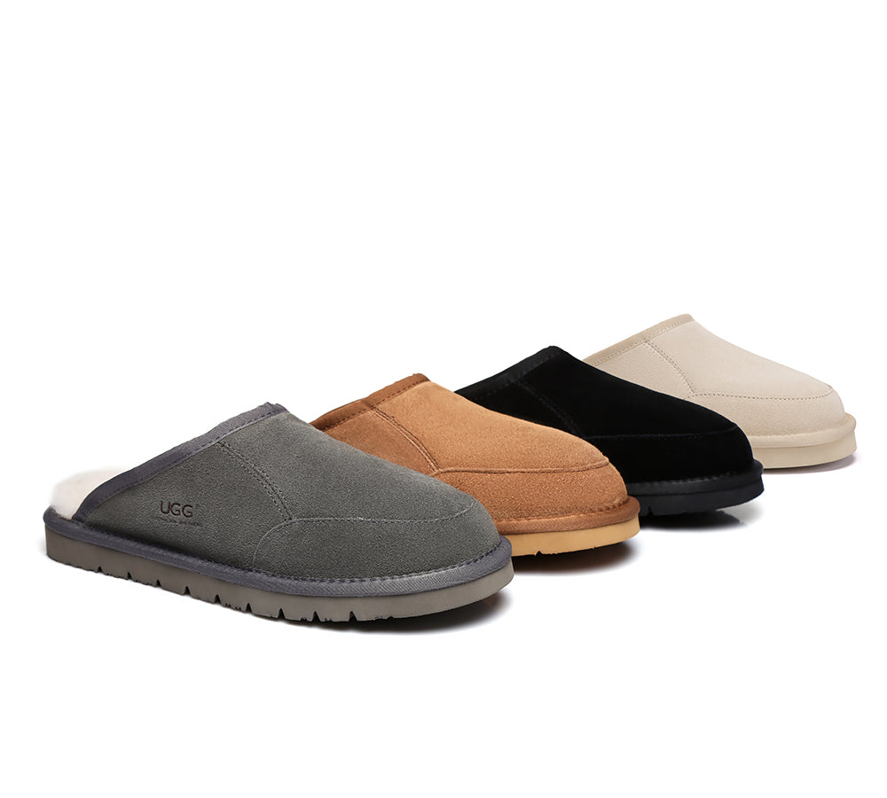 AUSTRALIAN SHEPHERDยฎ UGG Slippers Men Scuff Bred UGG AUSTRALIAN SHEPHERD