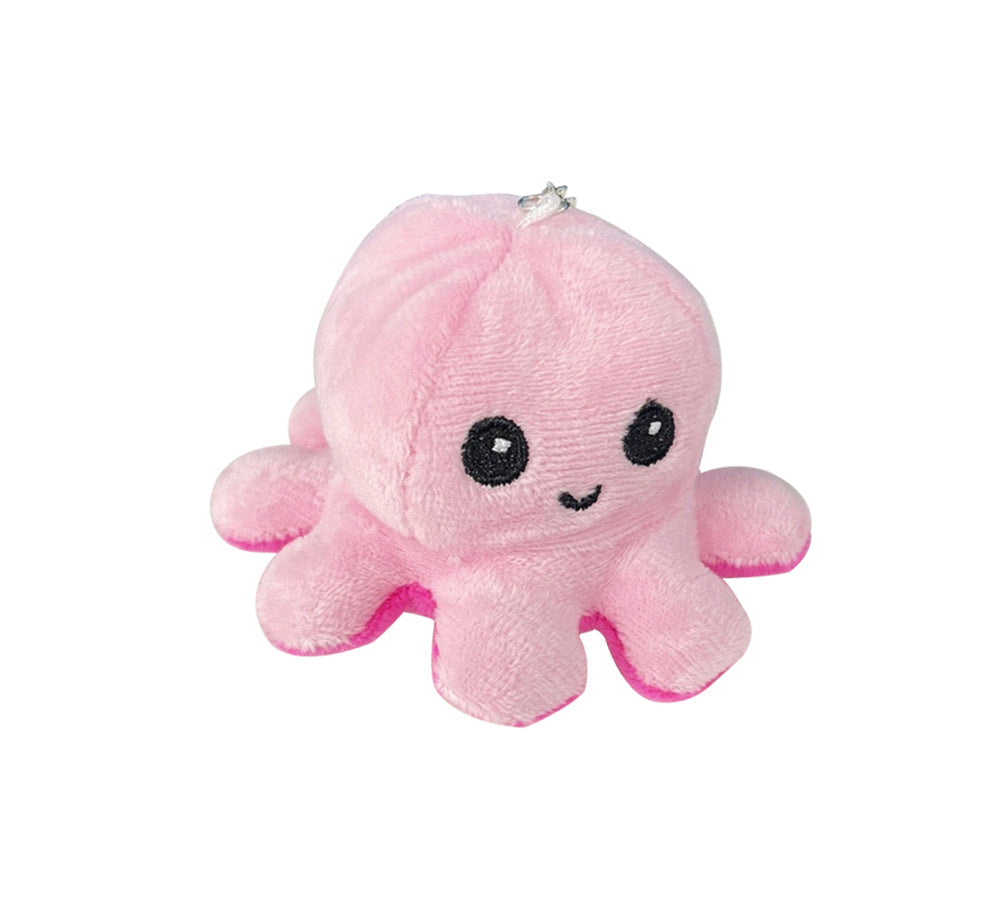 Flip Octopus Plush Key Chain Small