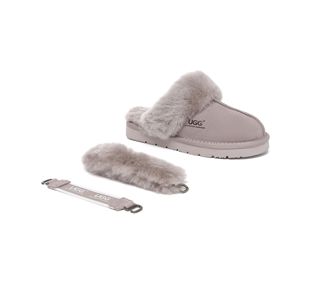 AUSTRALIAN SHEPHERD® UGG Slippers Women Muffin Fluffy