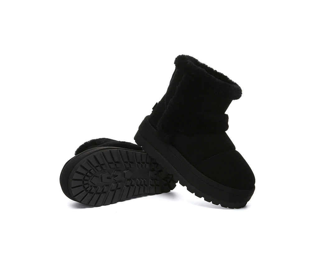 UGG EVERAU® UGG Boots Women Shearling Platform Udelia