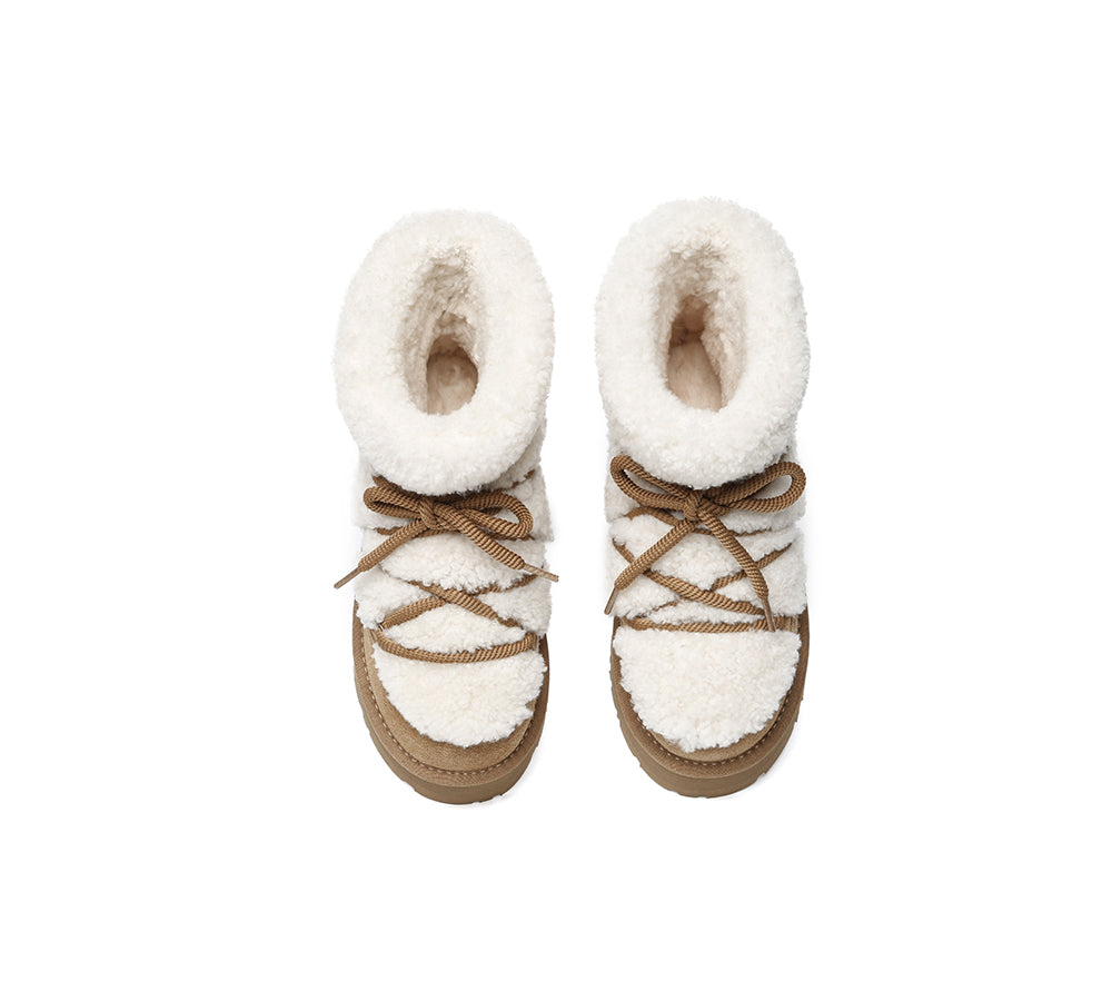UGG EVERAU® UGG Boots Women Platform Short Carmen