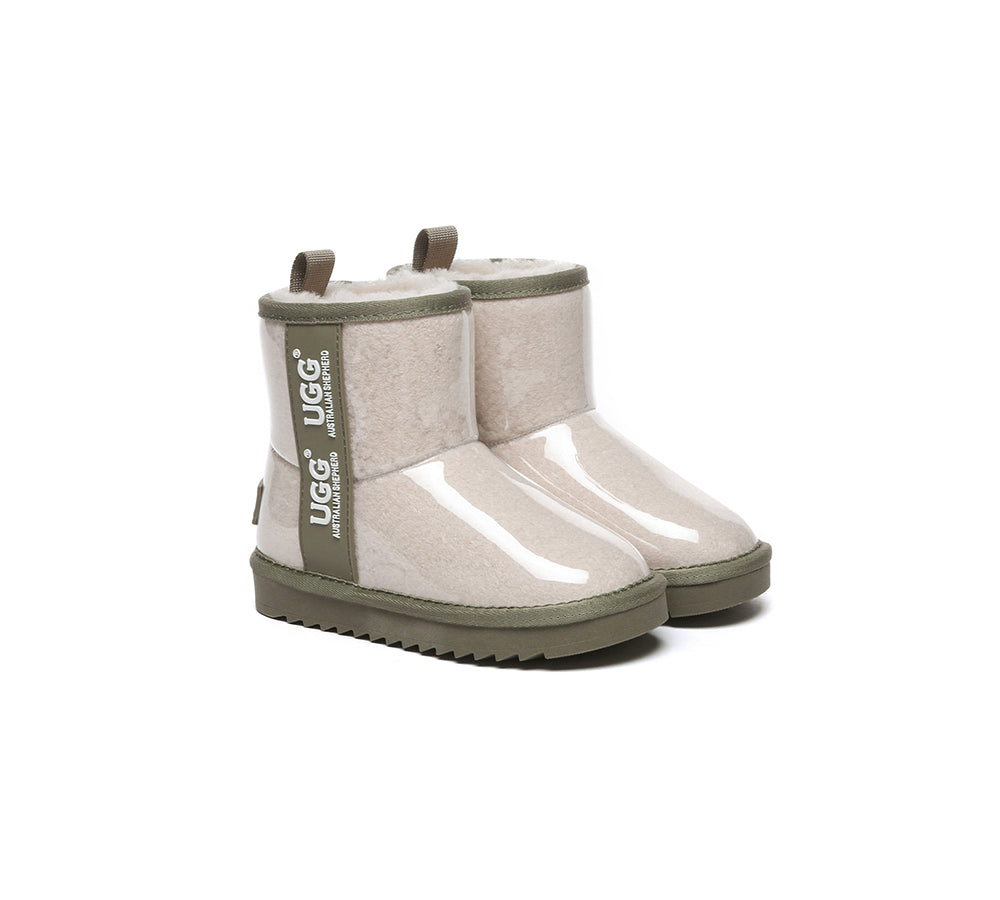 AUSTRALIAN SHEPHERD® UGG Boots Kids Clear Waterproof Shearling Coated Classic - UGG EXPRESS