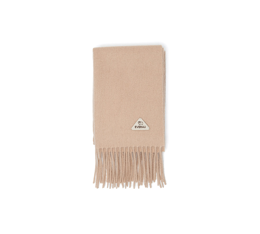 EVERAUยฎ 100% Wool Plain Scarf Eva