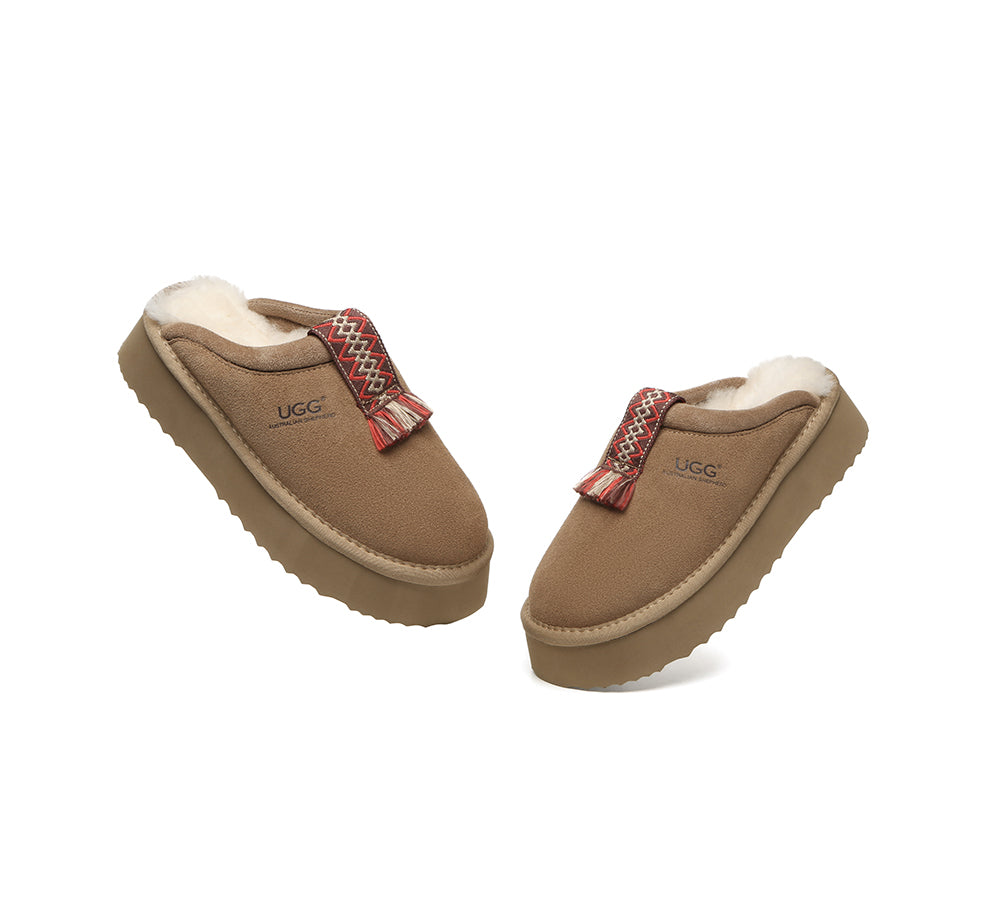 AUSTRALIAN SHEPHERD® UGG Slippers Platform Tazzy Calla