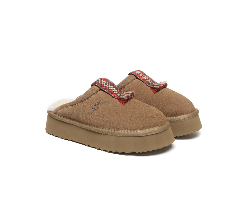 AUSTRALIAN SHEPHERD® UGG Slippers Platform Tazzy Calla