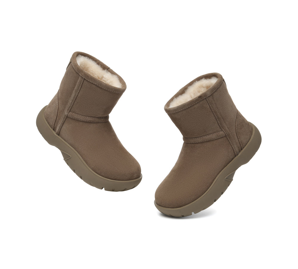 AUSTRALIAN SHEPHERD® UGG Boots Mid Calf Chunky Short Classic Salma