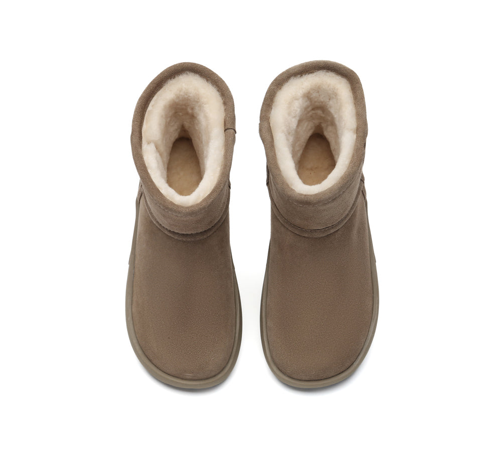 AUSTRALIAN SHEPHERD® UGG Boots Mid Calf Chunky Short Classic Salma