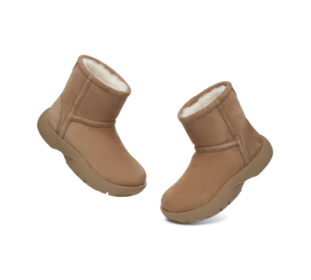 AUSTRALIAN SHEPHERD® UGG Boots Mid Calf Chunky Short Classic Salma