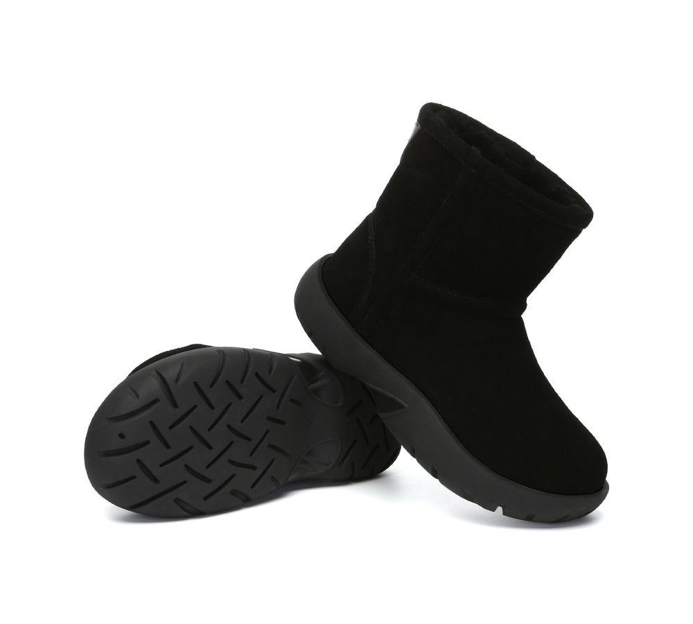 AUSTRALIAN SHEPHERD® UGG Boots Mid Calf Chunky Short Classic Salma