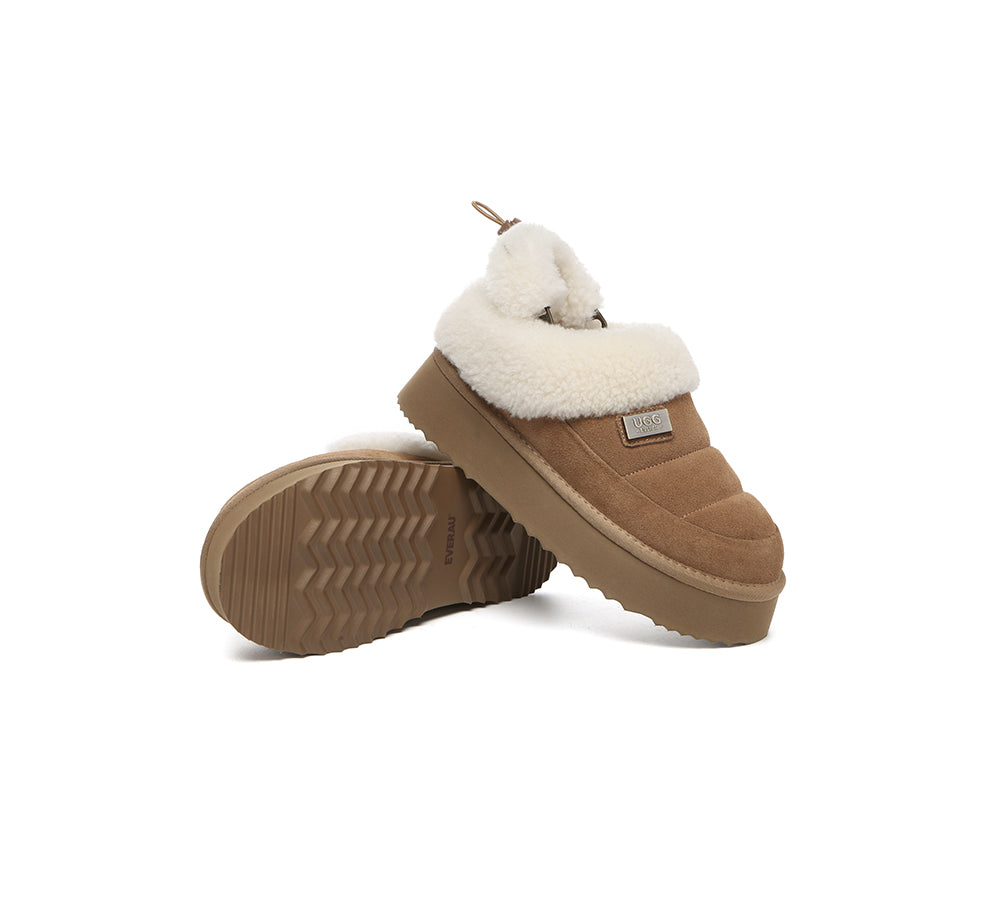 UGG EVERAU® UGG Slippers Women Drawstring Platform Paige