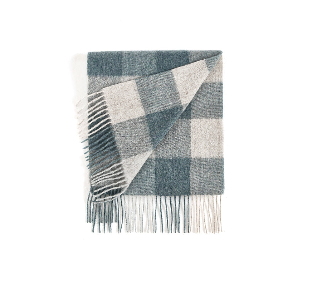Urban UGGยฎ 100% Wool Check Scarf Zoe - UGG EXPRESS