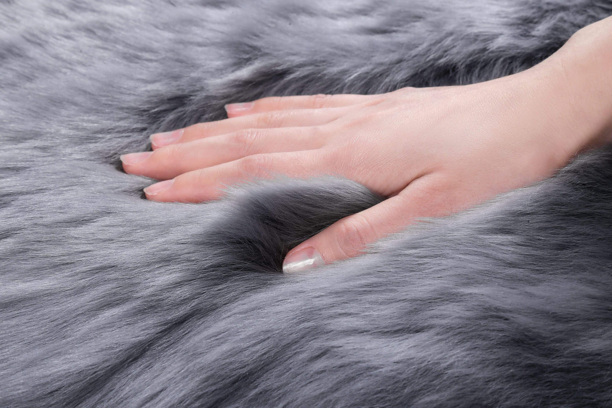Rugs - TA Premium Australian Sheepskin Single Long Wool Rug 185cm