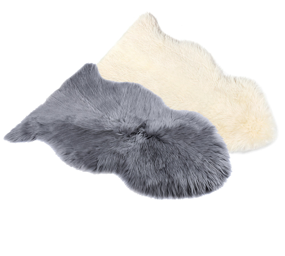 Rugs - TA Premium Australian Sheepskin Single Long Wool Rugs 105cm
