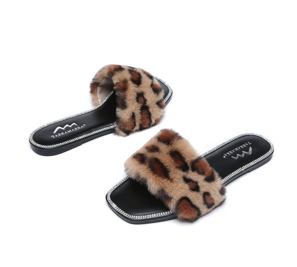 UGG Boots - Fluffy Diamante Women Sandals