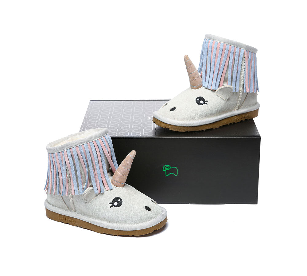 UGG Boots - Kid Sheepskin Boots Unicorn Kids Plus