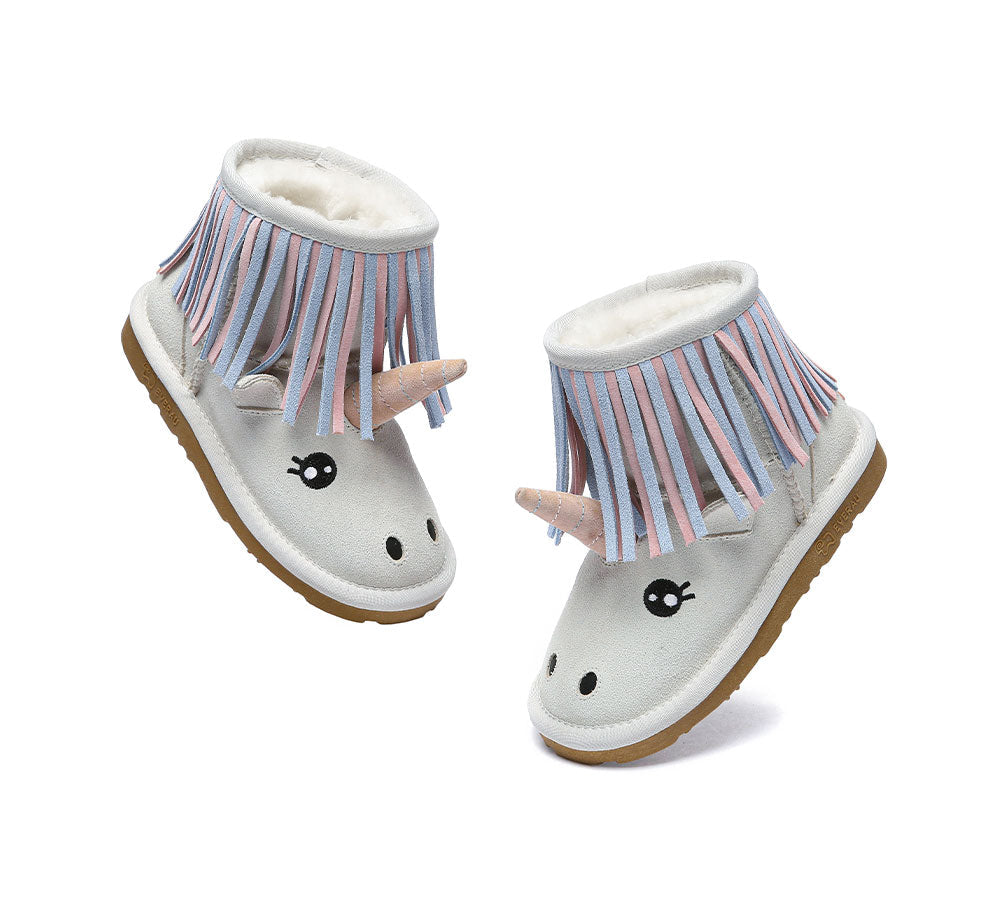 UGG Boots - Kid Sheepskin Boots Unicorn Kids Plus