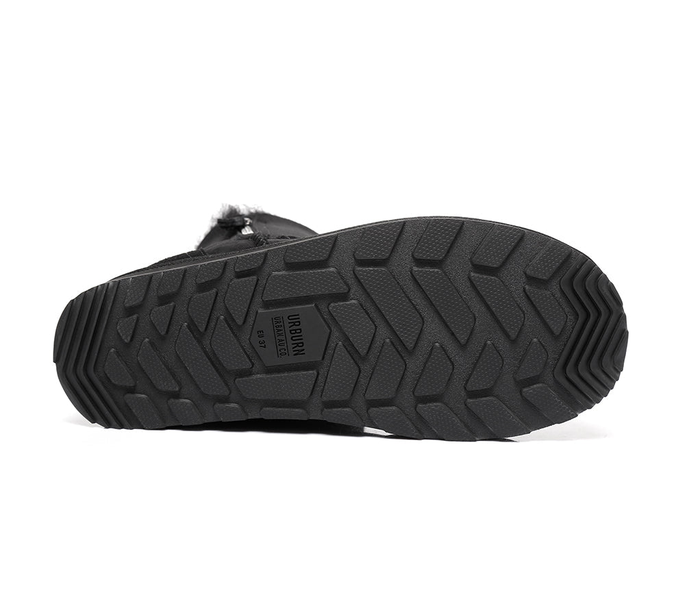 UGG Boots - Sheepskin Zipper Short Women Boots Zipporah