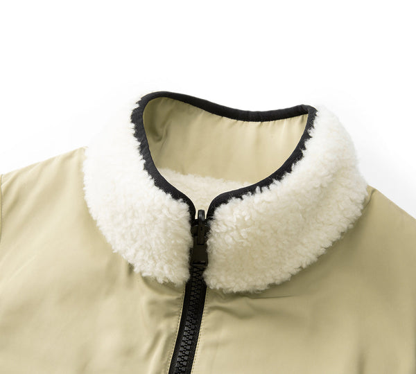 EVERAU® Wool Reversible Vest Warm Layering Cozea EVERAU
