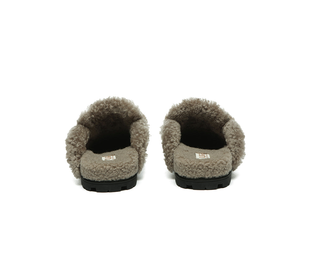 AUSTRALIAN SHEPHERD® UGG Slippers Women Sheepskin Wool Shearling Lined Remi - UGG EXPRESS