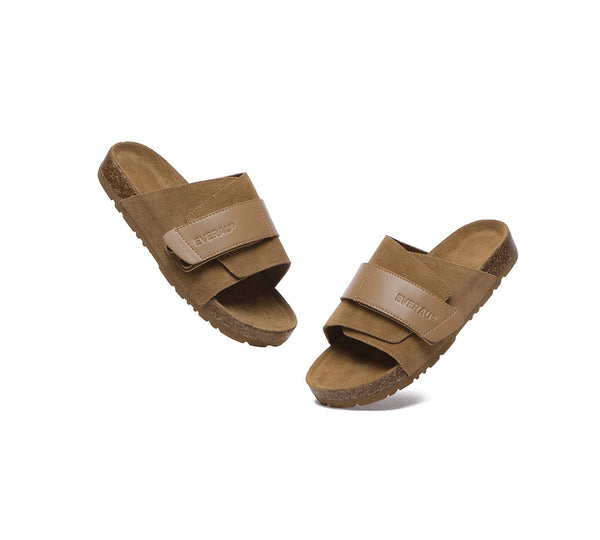 EVERAU?? Adjustable Strap Embossed Slip-on Summer Sandal Slides Terrain - UGG EXPRESS
