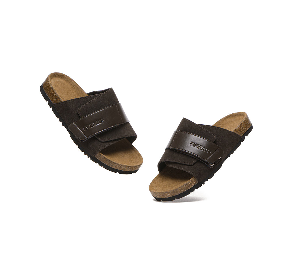 EVERAU?? Adjustable Strap Embossed Slip-on Summer Sandal Slides Terrain - UGG EXPRESS