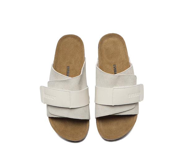 EVERAU?? Adjustable Strap Embossed Slip-on Summer Sandal Slides Terrain - UGG EXPRESS
