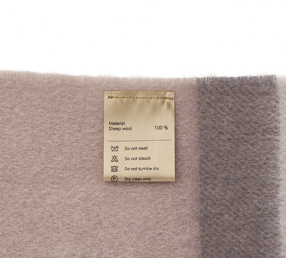 Urban UGG Wool Plaid Shawl Wynel URBAN UGG