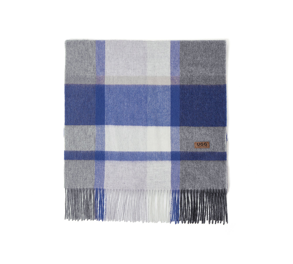Urban UGG Wool Plaid Shawl Wynel URBAN UGG