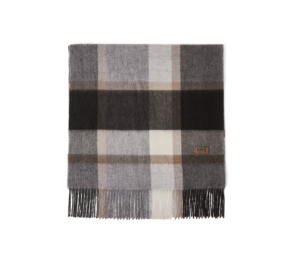 Urban UGG Wool Plaid Shawl Wynel URBAN UGG